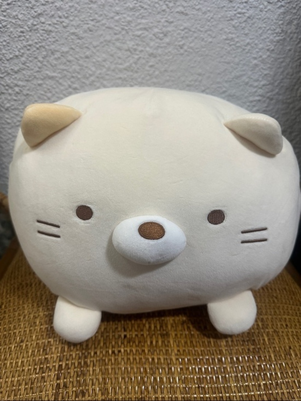 San-X Jumbo Fat Cat Plush 14” NWT